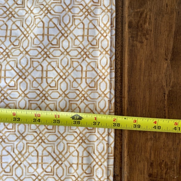 J. McLaughlin Women’s XL Shift Dress Tan Catalina Cloth Geometric Beige - Picture 8 of 10